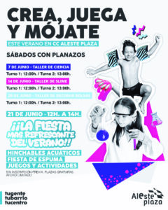 Programación fiestas de junio en CC Aleste plaza