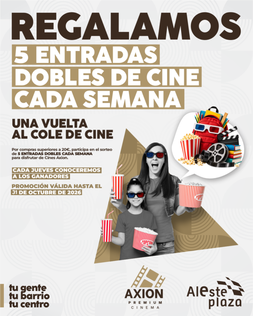 Una vuelta al cole de cine | Aleste Plaza